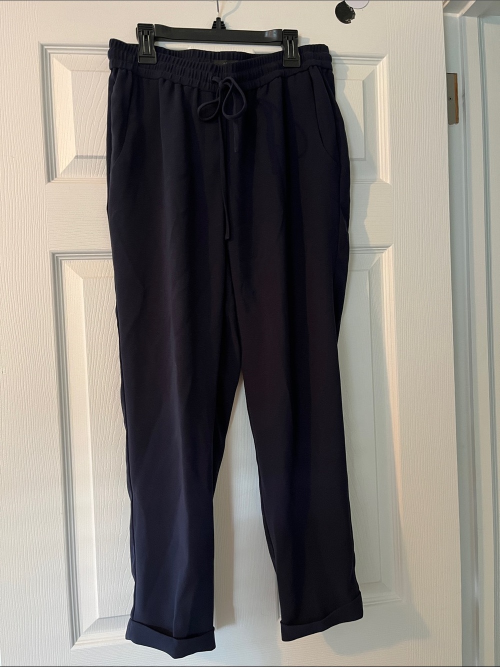 J. Crew Women’s Relaxed Navy Drawstring Pants